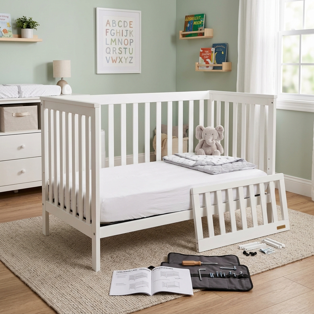 Converting crib to full size bed