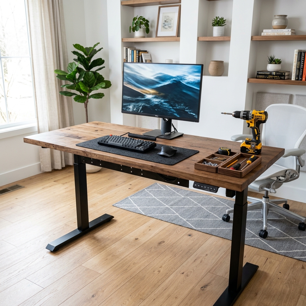 Building a standing desk